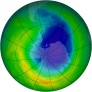 Antarctic Ozone 1991-10-31